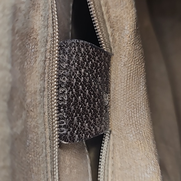 Authentic Gucci Monogram Classic Satchel Vintage Handbag Purse Authentic - Picture 16 of 17